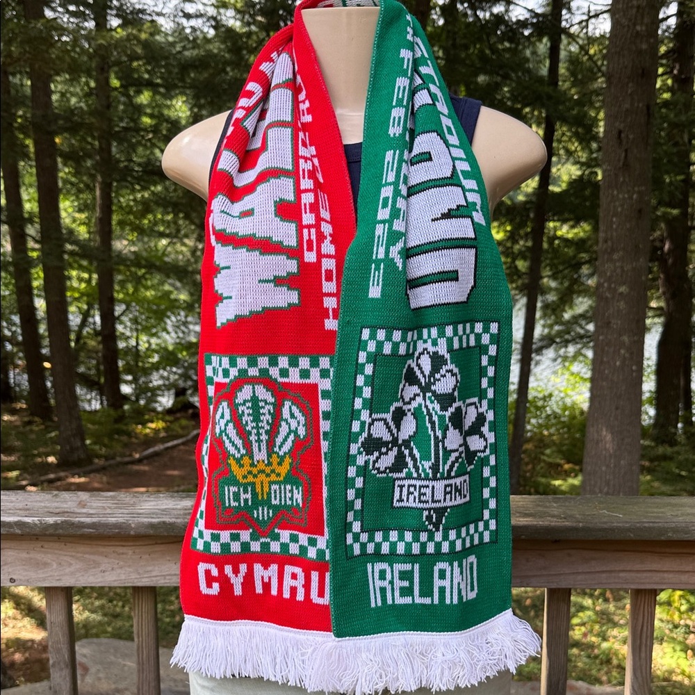 Ireland Wales Cymru Scarf Wales National Stadium Football Britain